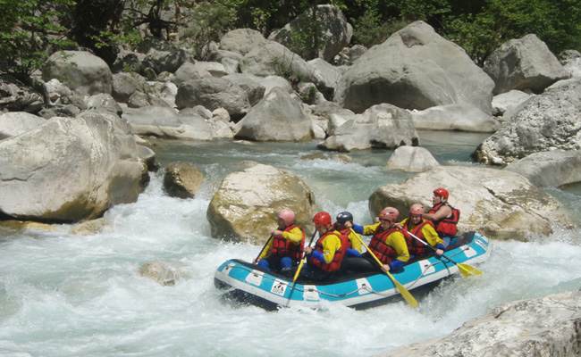 Rafting in Arachthos river