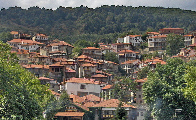 The town of Metsovo