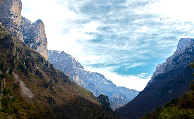 Vikos gorge in Zagori